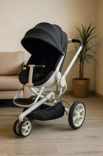 Carrinho Quinny Mood + Bebê Conforto + Base para Carro - Completo