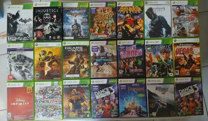 Jogos de Xbox 360 a partir de 35 Reais