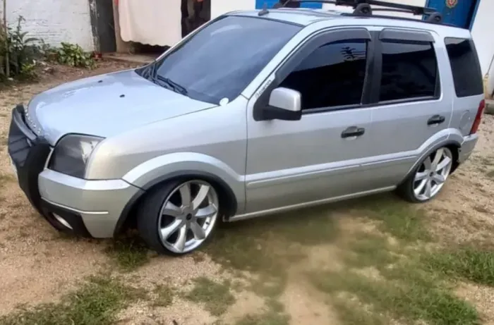 Suspensão a ar estava em uma ecospot