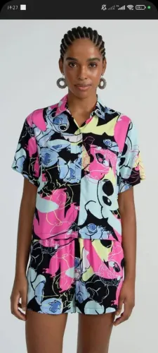 Camisa Stitch Disney