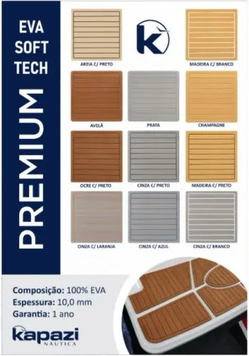 Piso em Eva para lanchas, barco, veleiros e jet ski