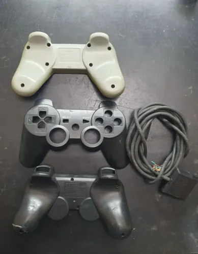 Carcaça controle PS1 e PS2 Originais