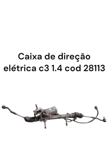 Caixa de direção elétrica c3 1.4 cod 28113