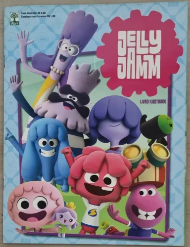 Álbum - Jelly Jamm - Ed.Abril - 2014 - Completo - Perfeito Estado
