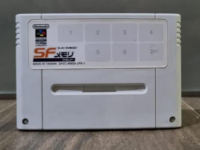 Memória Super Famicom SF Memory original ja com jogo