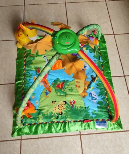 Tapete de atividades Fisher Price rainforest