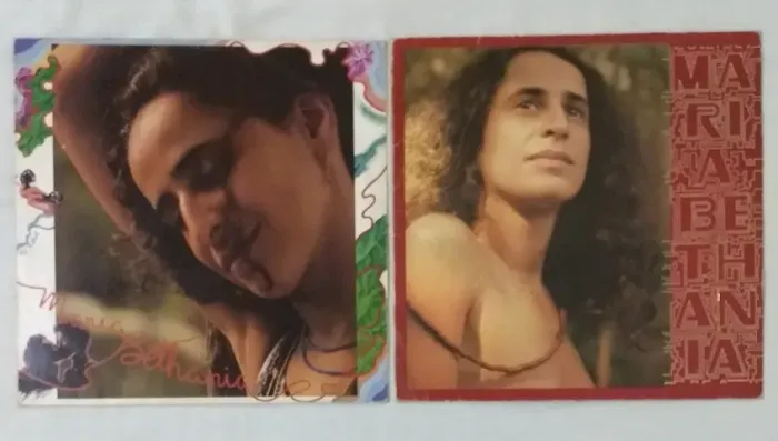 02 LPS Maria Bethânia: Talismã (P-1980) & Alteza (P-1981).  Discos Excelentes.