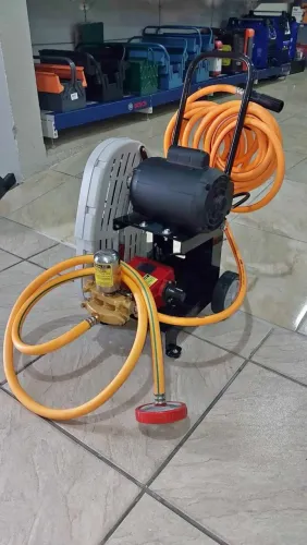  Lavadora Lava Jato profissional 1cv 350psi c/ 10m de mangueira Eletroplas (Nova)