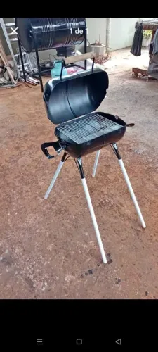 Churrasqueira econômica abafo