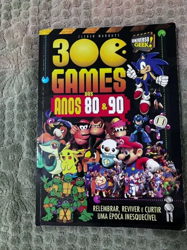 revista 300 games dos anos 80 & 90 universo geek