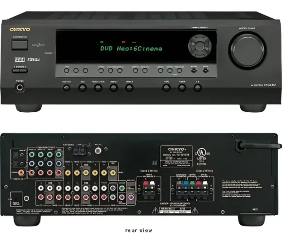 Receiver Onkyo Tx-sr304 5.1 Surround Áudio Vídeo (Usado)