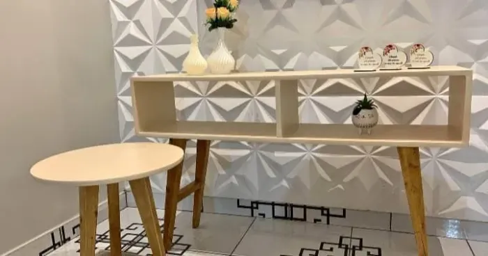 kit aparador + mesa novos