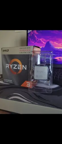 Processador AMD Ryzen 3 3200g Funcionando Perfeitamente