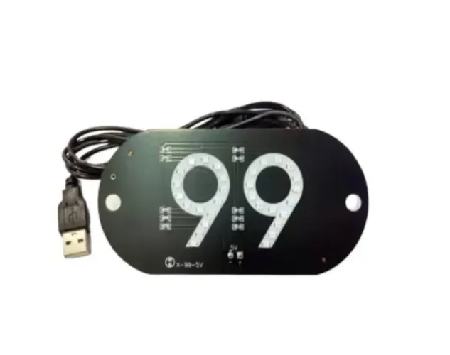 Display LED Numérico - 99