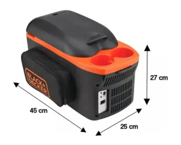 Mini Geladeira Portátil 8 Litros Bdc8-la 12v Black Decker