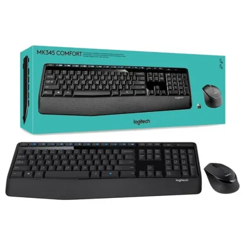 Kit Teclado e Mouse Logitech MK345