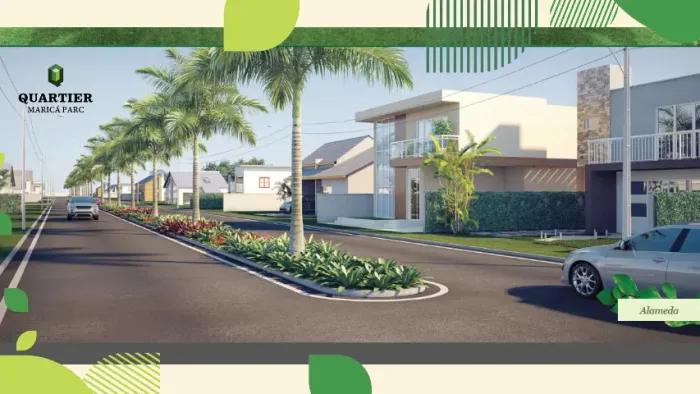 Condomínio Quartier Maricá Parc - Lotes próximo a rodovia e ao comércio!
