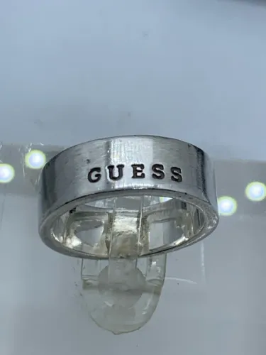 Anel Guess Original prata 925 aro 12