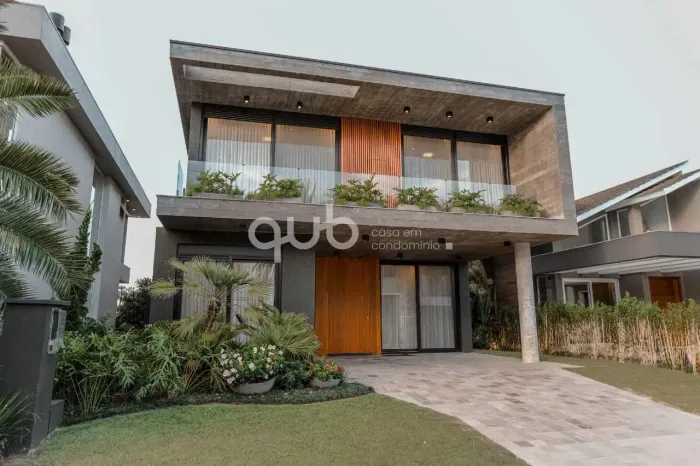 Sobrado à venda, 5 quartos, 5 suítes, 2 vagas, Condomínio Capão Ilhas Resort - Capão da Ca