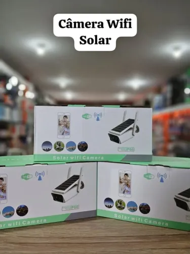 Câmera Wifi com Placa Solar AJ-A30