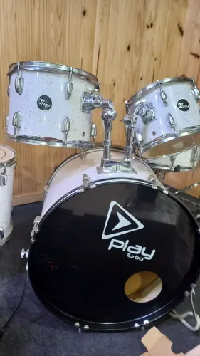  Instrumento Musical - Bateria completa Play Turbo