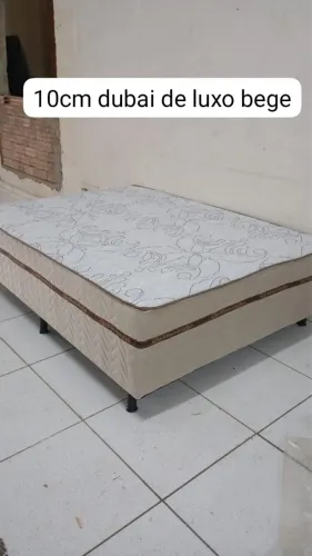 Cama casal direito da fábrica 