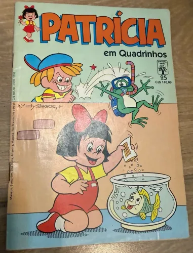 Patrícia em Quadrinhos Nº 25 - 1988 - Editora Abril