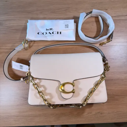 Bolsa Chain Tabby Shoulder 30 Coach - Off White