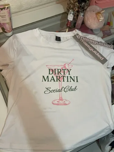 Babytee Branca Martini