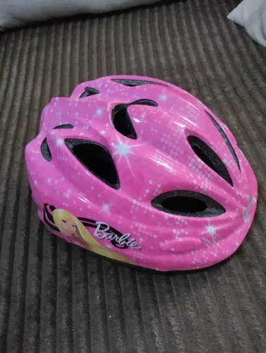 Capacete infantil Barbie