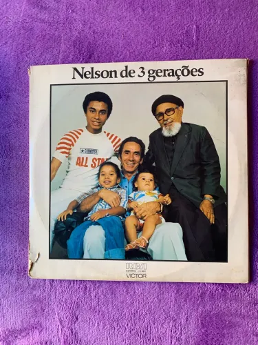 Disco de Vinil Nelson de 3 Gerações