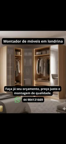 Prestador de serviço - Montador de móveis 