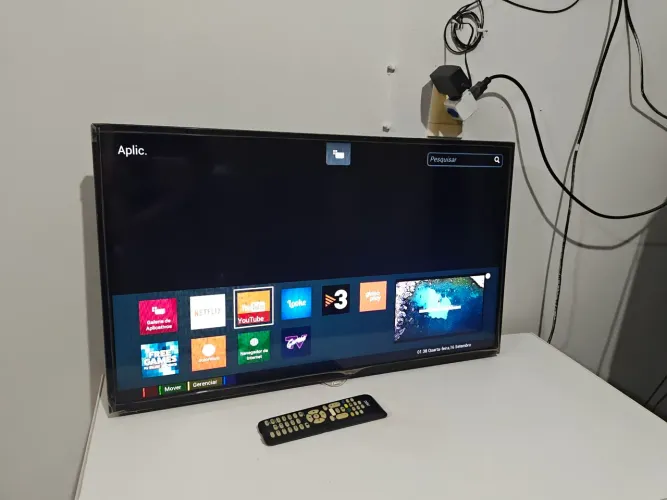 TV SMART 32"AOC LED Wi-fi ENTREGO Goiânia Anápolis e Região Parcelo