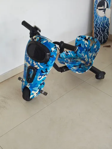 Carrinho elétrico drift sem bateria