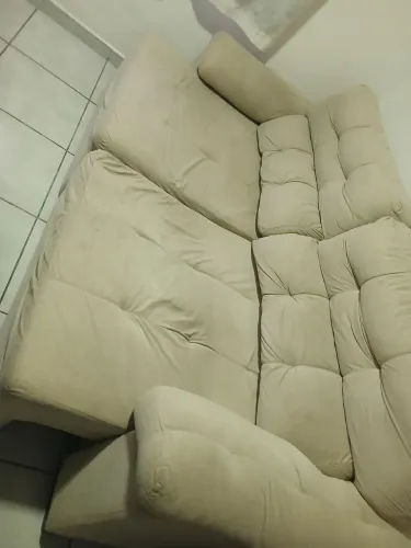 Sofá retrátil lugares 2 grande 
