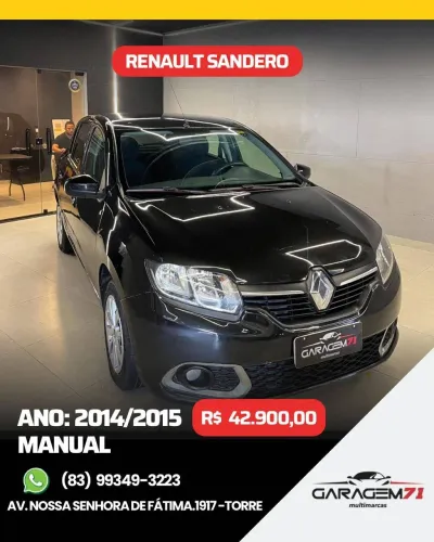 Renault Sandero Authentique Flex 1.0 12V 5P 2015