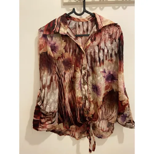 Camisa feminina estampada