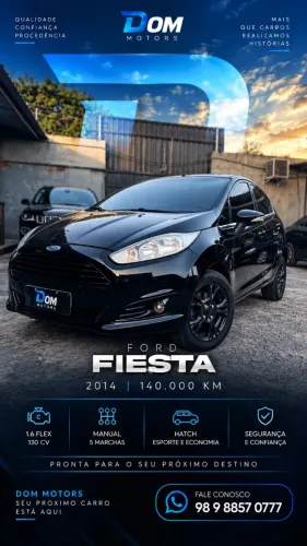 Ford Fiesta 1.5 16V Flex Mec. 5P 2014