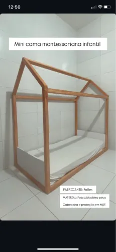 Cama montessoriana 