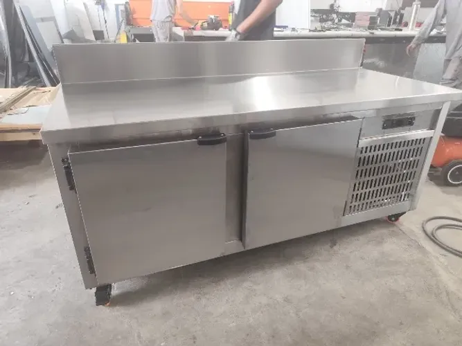Balcão Refrigerado 1500mm Inox 2 Portas Direto de Fábrica