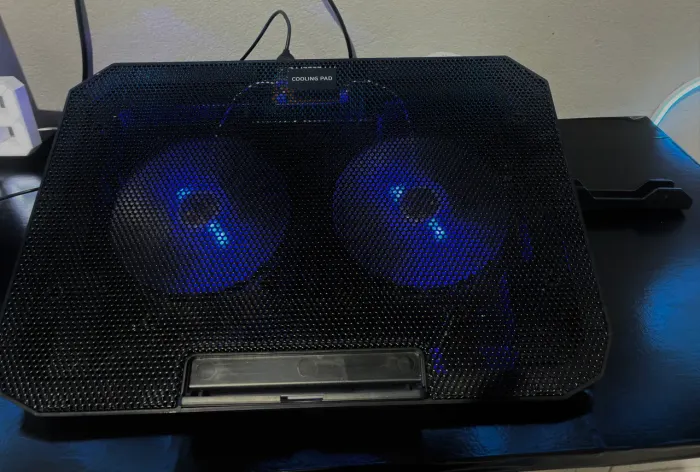 Base Cooler Gamer para Notebook com 2 Ventoinhas LED