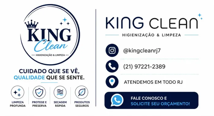 Lavagem a seco - King Clean
