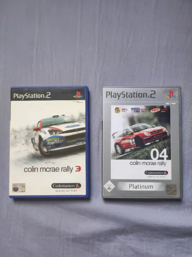 Colin Mcrae Rally 3 e 4 - PS2 originais
