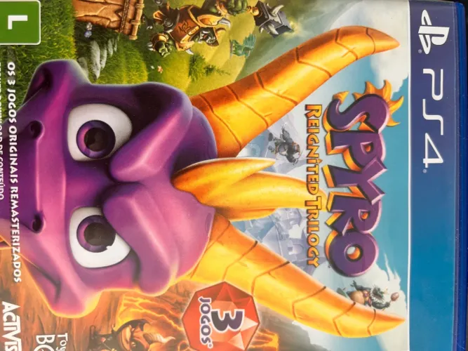 Spyro Reifnited Trilogy (3 jogos em um Disco)