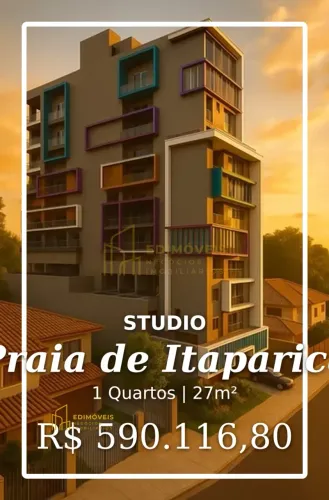 Studio em Praia de Itaparica | Compacto e funcional, alta liquidez