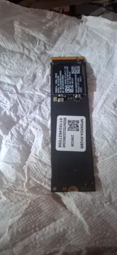 vendo Hd Ssd Nvme 256gb Macro por 280 reais
