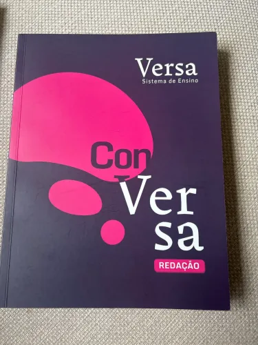 Livro de redação Versa sistema de ensino