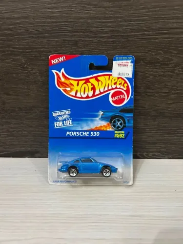 Hot Wheels Vintage 1996 Porsche 930 Azul