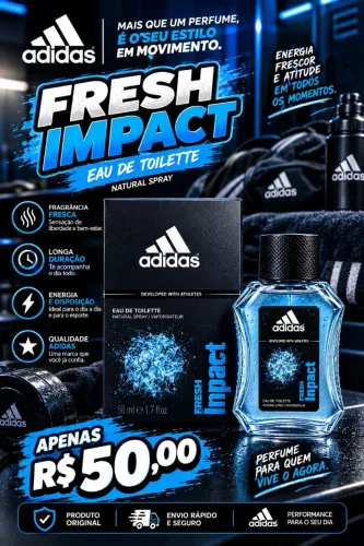 Perfume Adidas Masculino Eau de toilette 50ml