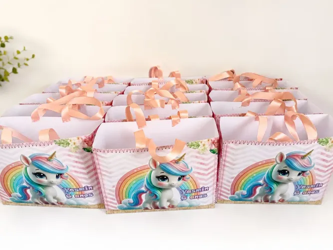 Bolsinhas de papel personalizadas